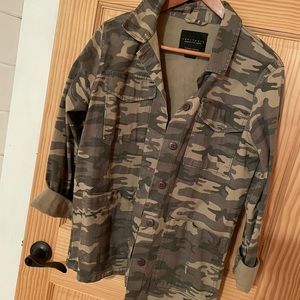 Sanctuary camo jacket medium